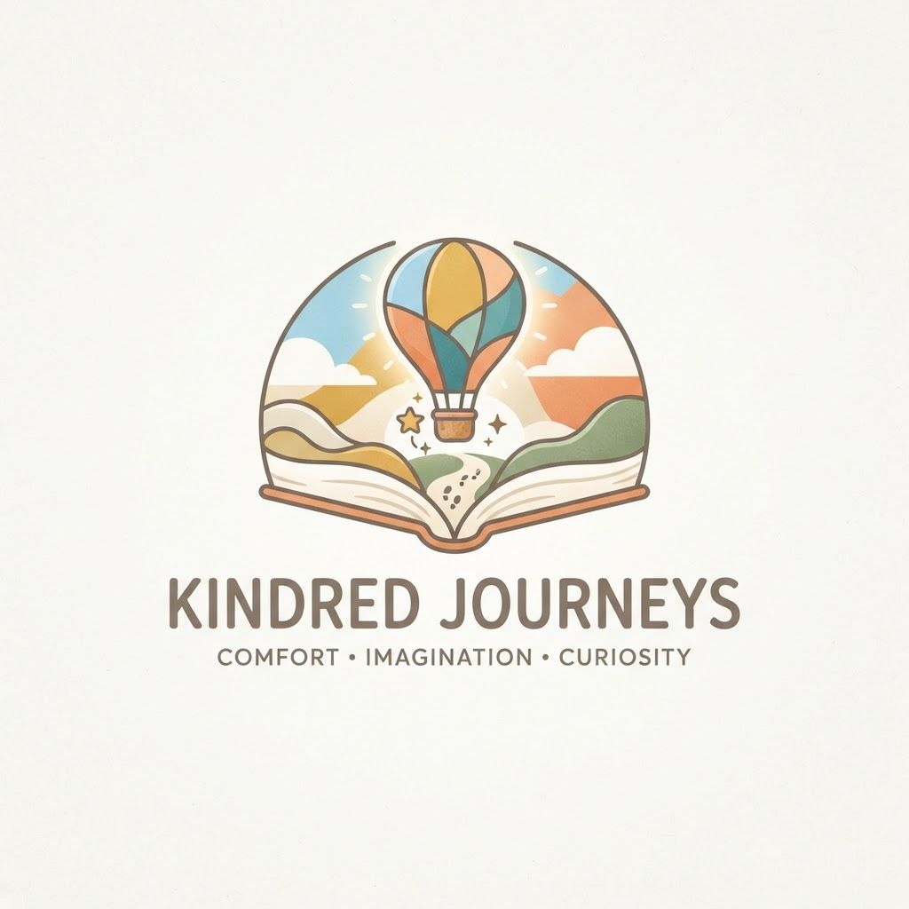 logo that represnt childhood experiences but is age neutral and gives comfort , imagination curiosity feeling