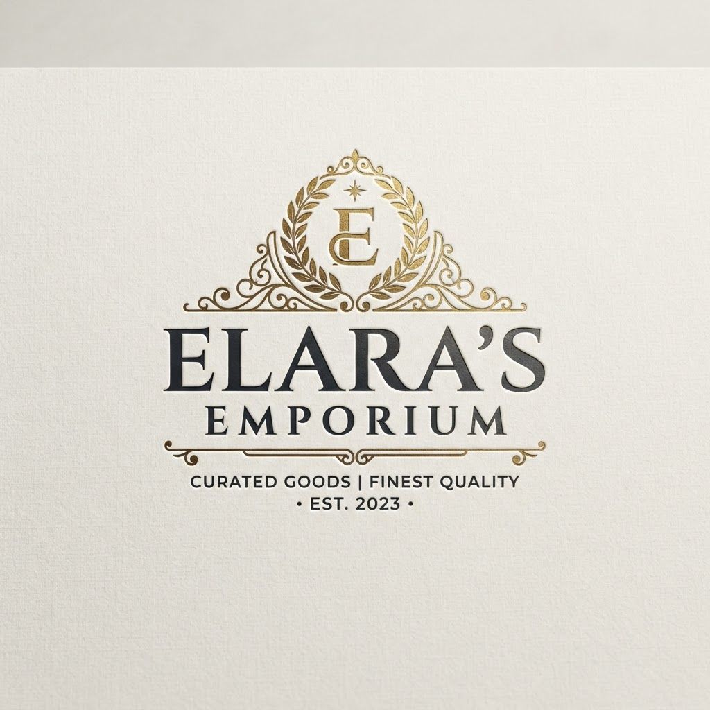 I want you to create a classy logo for my shop