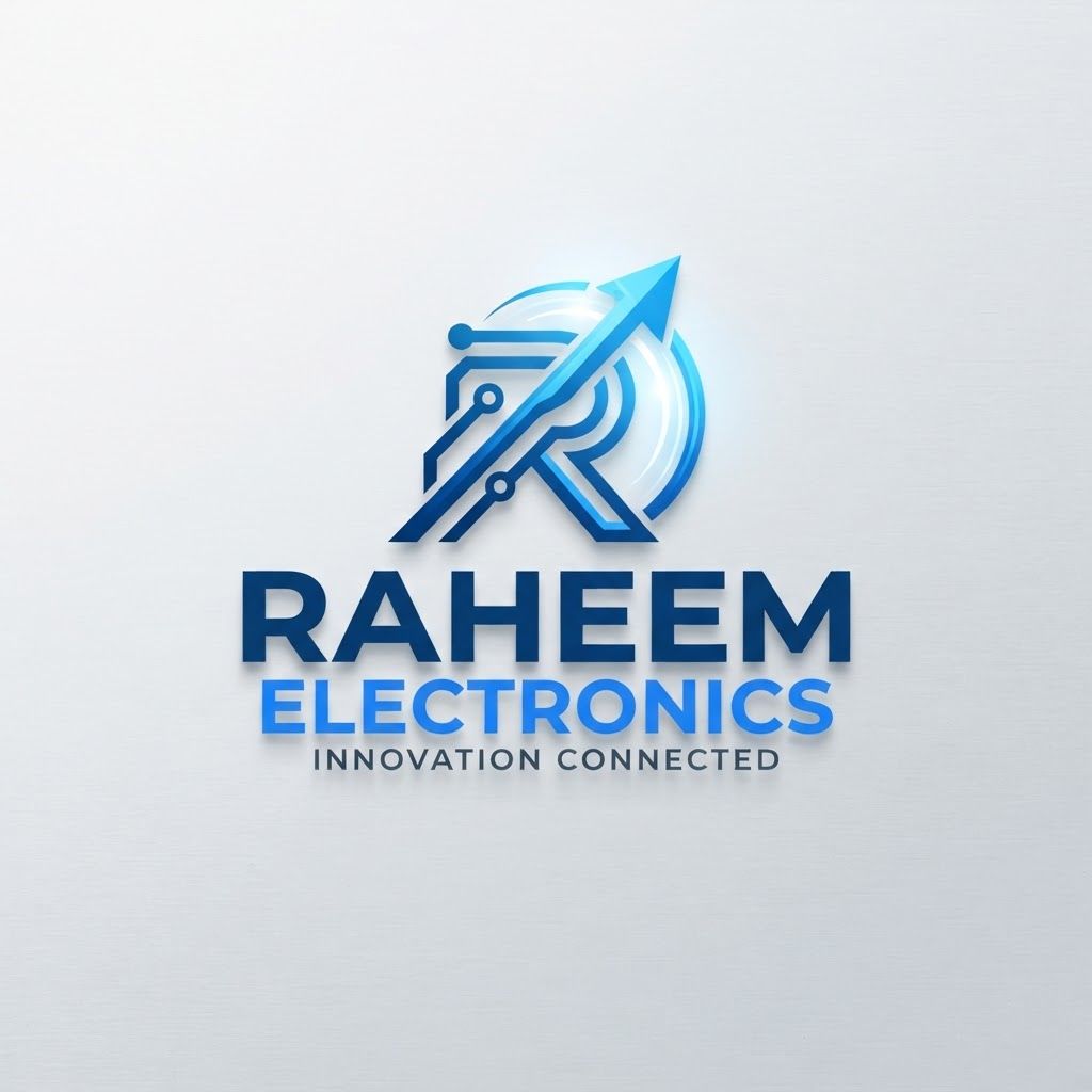 I want you to create logo of Raheem electronics
