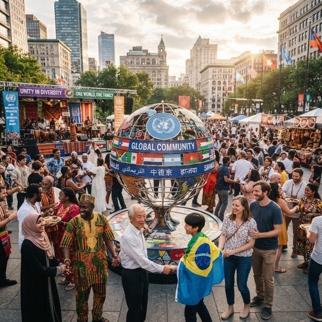 AI Design for create the global community