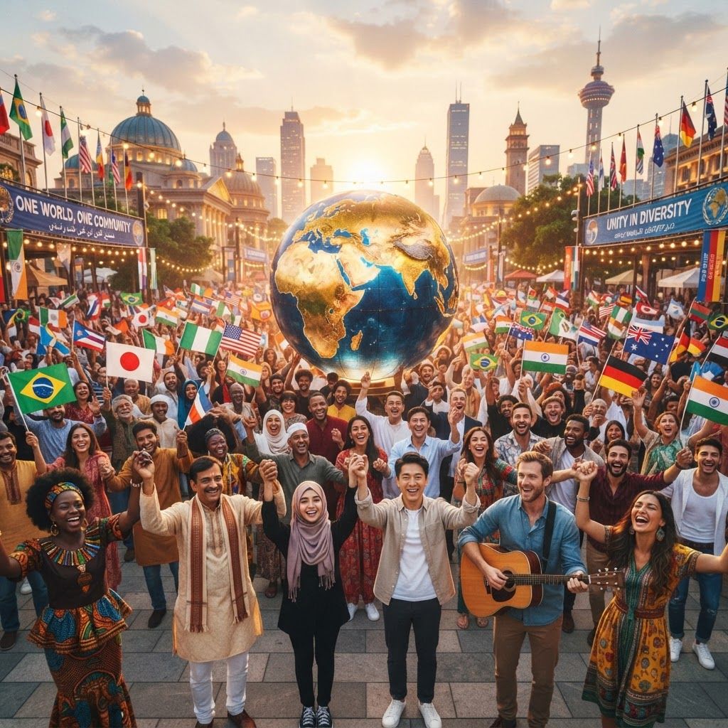 AI Design for create the global community