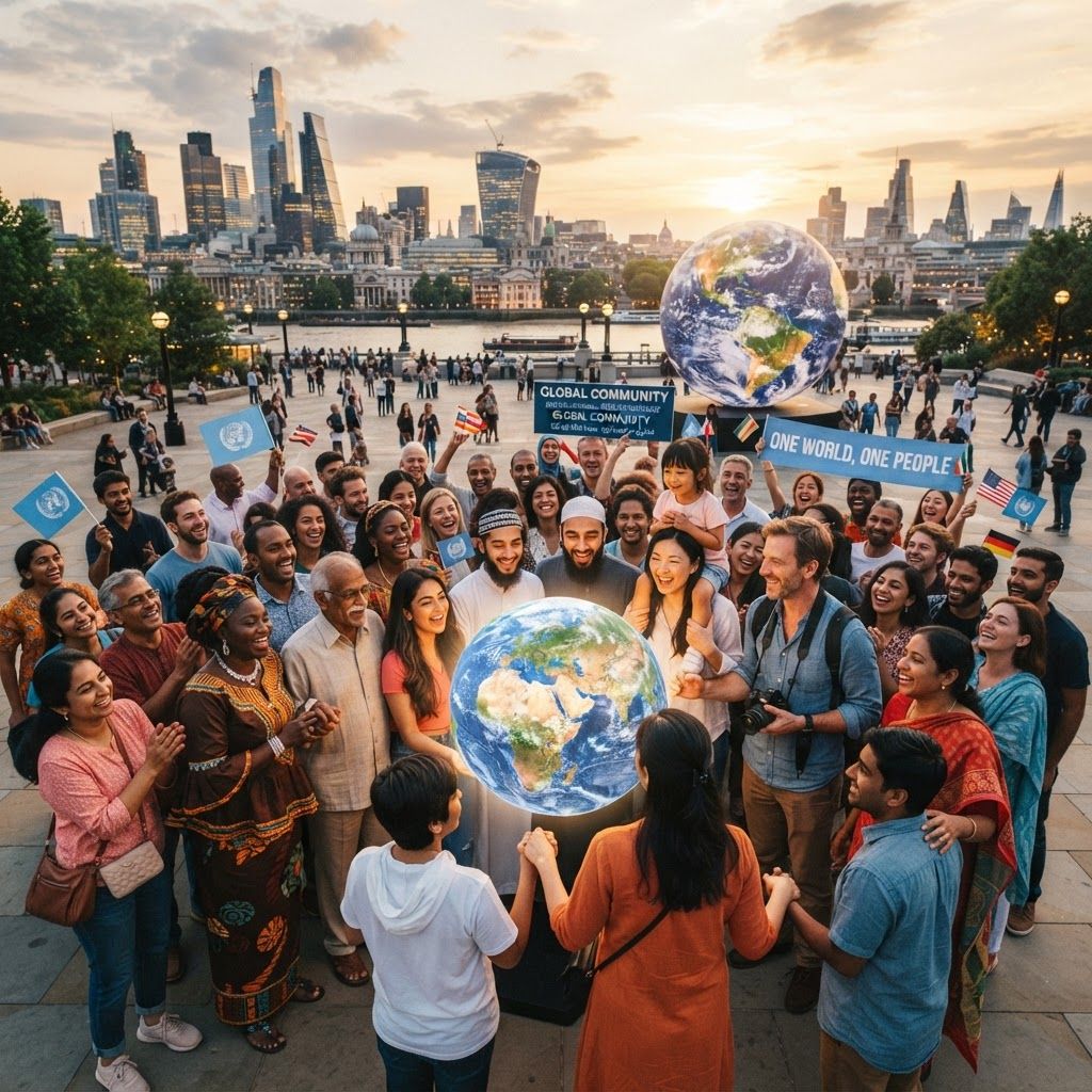 AI Design for create the global community