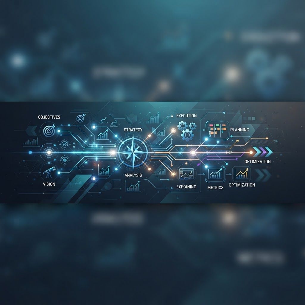 AI Design for strategic tool sub banner genarete 100% width and give height 240px no text
