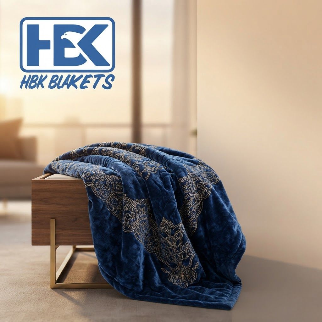 AI Design for Carousel cover visual for brand. First-slide composition that creates curiosity, bold focal image, cohesive campaign mood, clean area for title to be added later, no fake text or icons.
Incorporate the attached brand element reference image (Reference A: brand element "HBK Blankets Logo") into the composition where natural — preserve the depicted brand element's appearance.