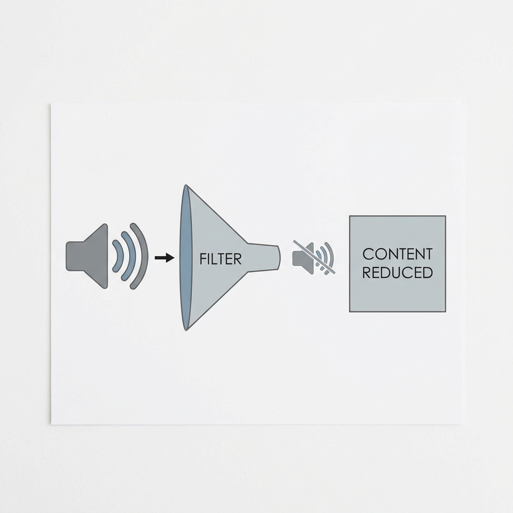 AI Design for okay the concept is good but not clear its filter sound and reduce make it more minimal and it has to be some content