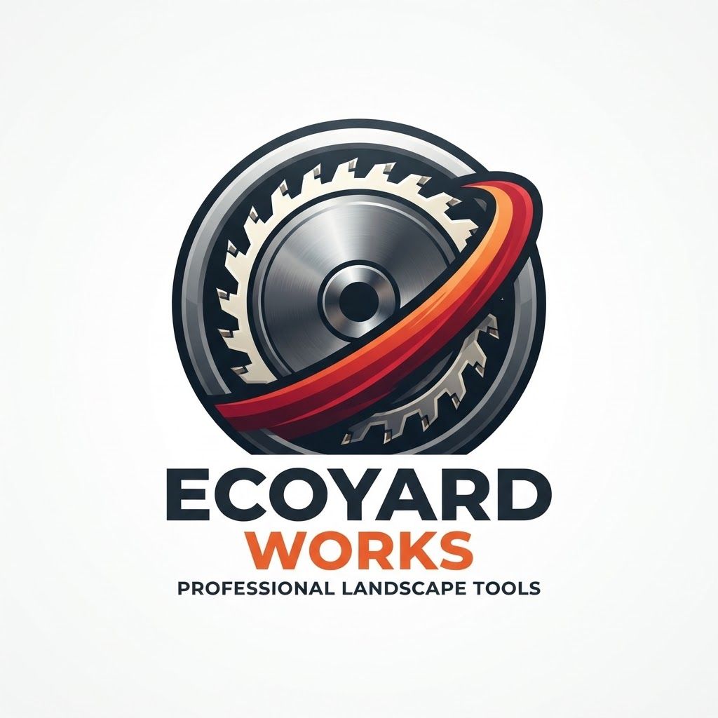 AI Design for Modern professional emblem logo, square 1:1, centered. A detailed circular
saw blade seen at a slight three-quarter angle, sharp pointed carbide teeth
around the rim, with a dynamic swoosh of motion sweeping across it like a
fast cutting arc. Layered construction: deep crimson red and bright orange
on the blade, brushed steel grey and gunmetal on the metal body, crisp
cream-white highlights on the cutting edges. Subtle depth and dimension,
clean shading, soft inner shadows, polished industrial finish. Bold confident
shapes, thick contours, strong silhouette. Contemporary vector logo
illustration, badge style, tool brand identity, premium hardware branding.
Plain white background. High detail, sharp, balanced composition.
EcoYard Works