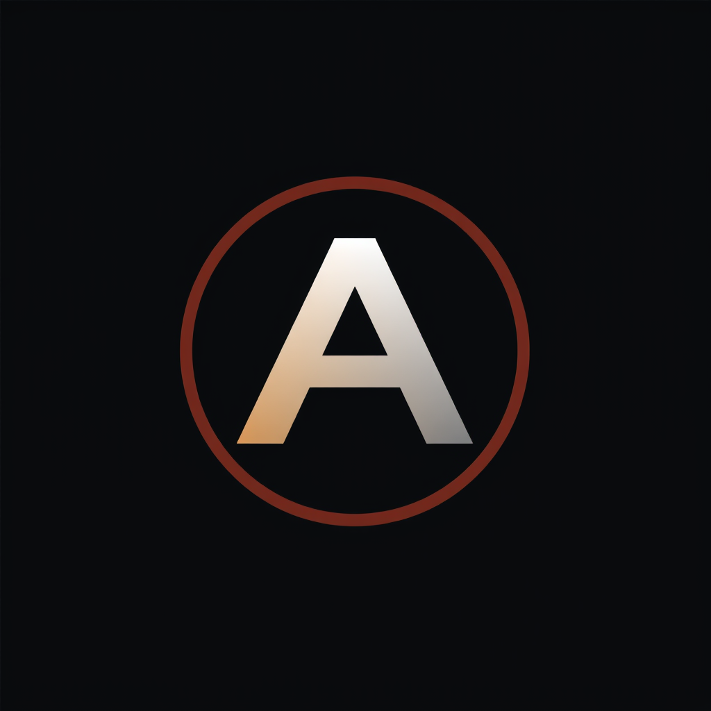 AI Design for letter A