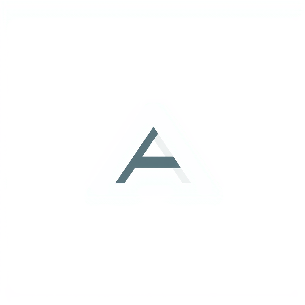 AI Design for letter A