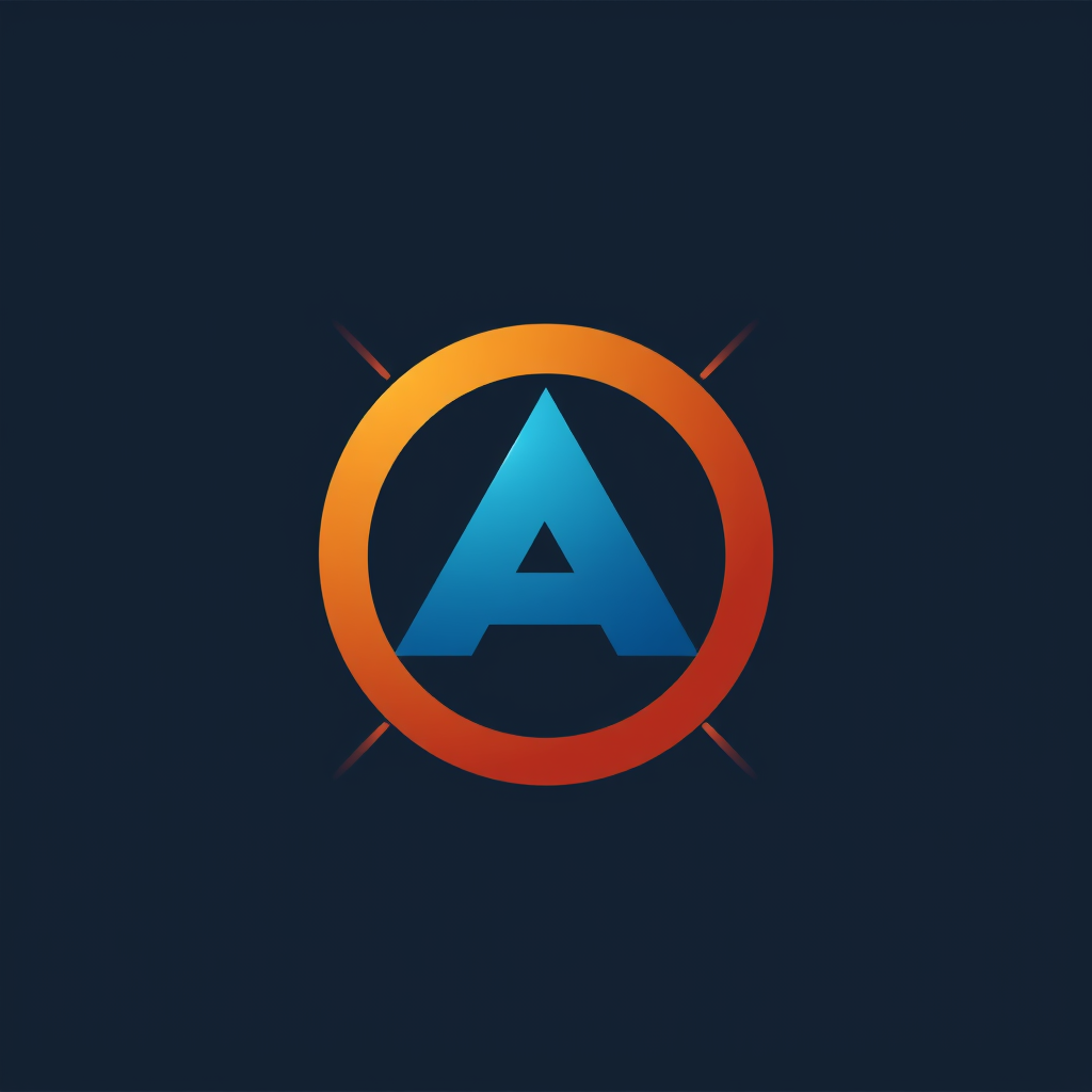 AI Design for letter A