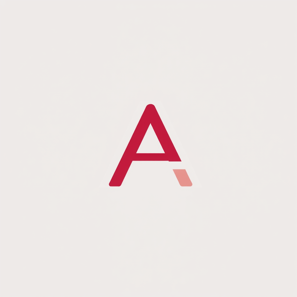 AI Design for letter A