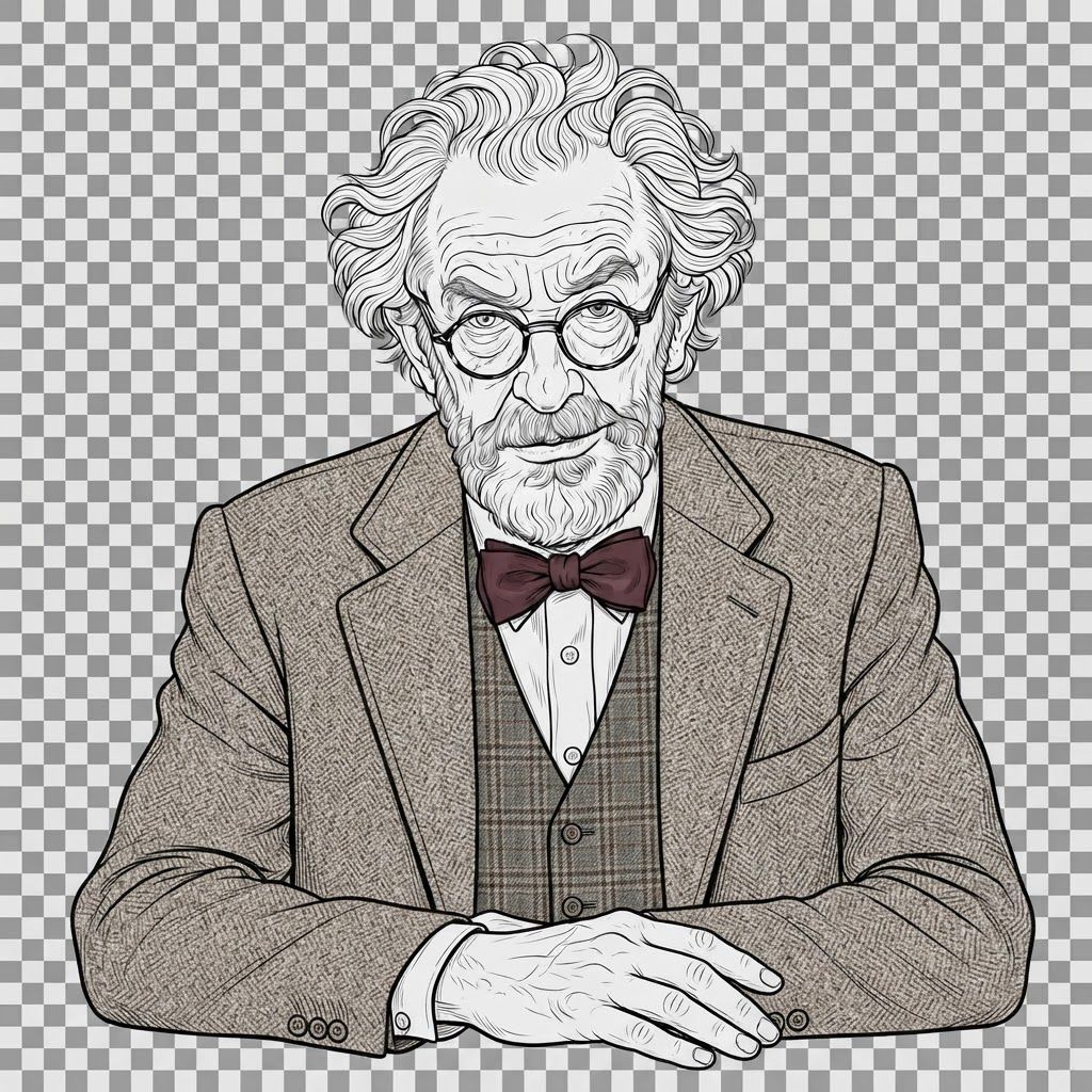 AI Design for Please preserve those characteristics as you refine him.
I’d like Snook to be slightly less theatrical in his clothing. Please simplify the bow tie and waistcoat somewhat while keeping the old-school British academic appearance.
Most importantly, his default expression should convey intellectual superiority, mild irritation and amusement—as though he cannot quite believe he has been forced to answer such a ridiculous question. Please don’t make him overtly angry. Maybe one eyebrow raised as if he can’t believe he has to answer this question. If it doesn’t work - your best judgement.
Also, please don’t make him younger, cleaner or more conventionally handsome as you refine him. The age, wrinkles and unruly appearance are part of the character.
I really like the raised-hand gesture for one version. However, I’d also like the primary/master character artwork to have a more neutral hand/arm position so that we can animate and reuse the character in many situations. Let me know your thoughts.