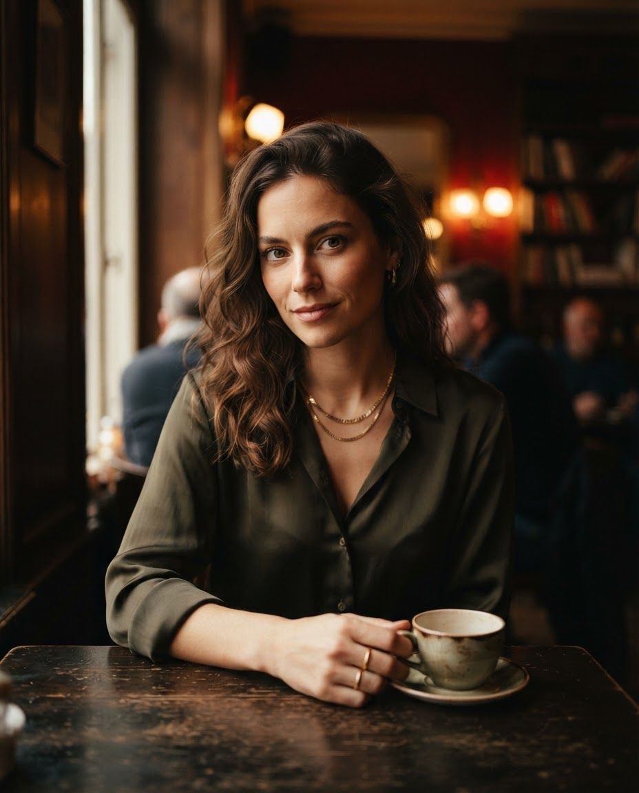 AI Design for Editorial portrait-format concept for Profile picture. Tall composition, strong focal subject, cinematic light, rich atmosphere, designed to feel intentional and art-directed.