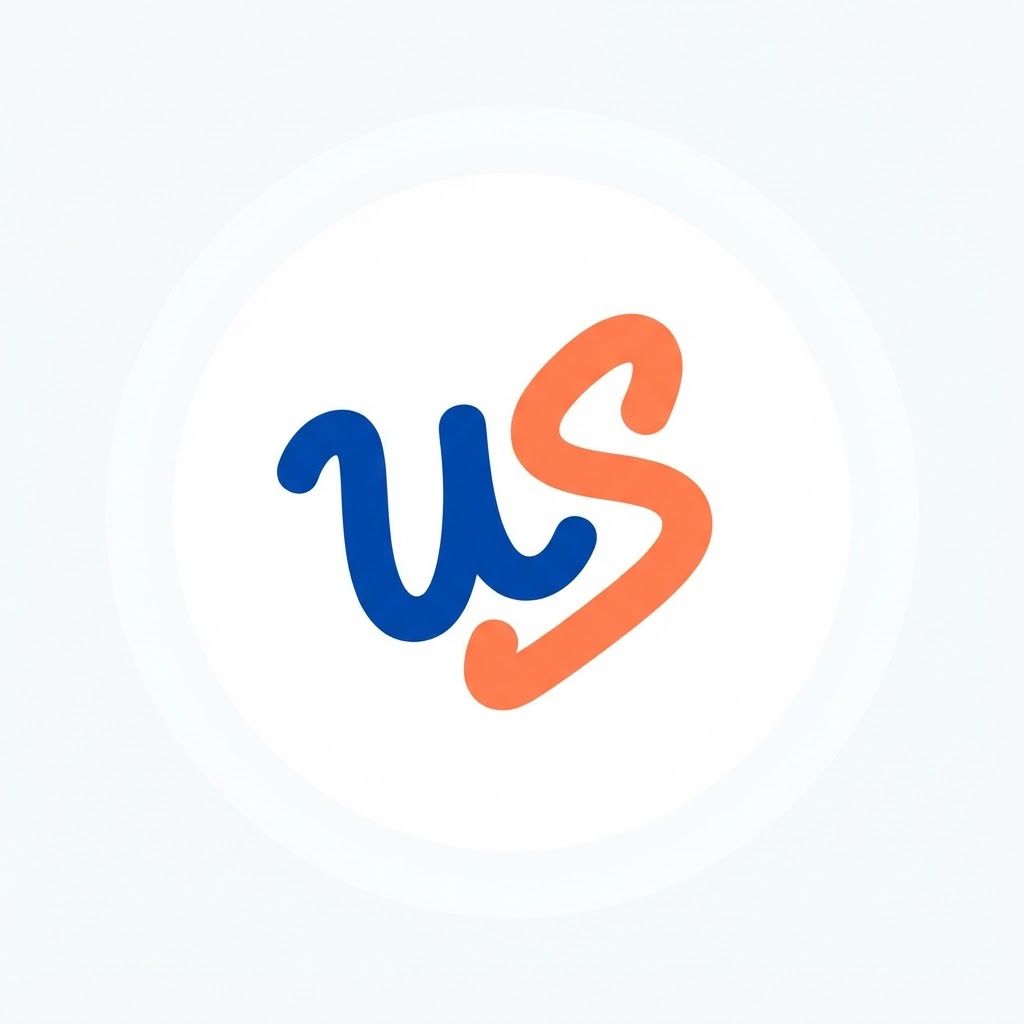 AI Design for Generate a simple minimalistic profile picture for a studio named unhinged STUDIO , white background 2 main colors. playfull minimalistic. few letters, only a logo