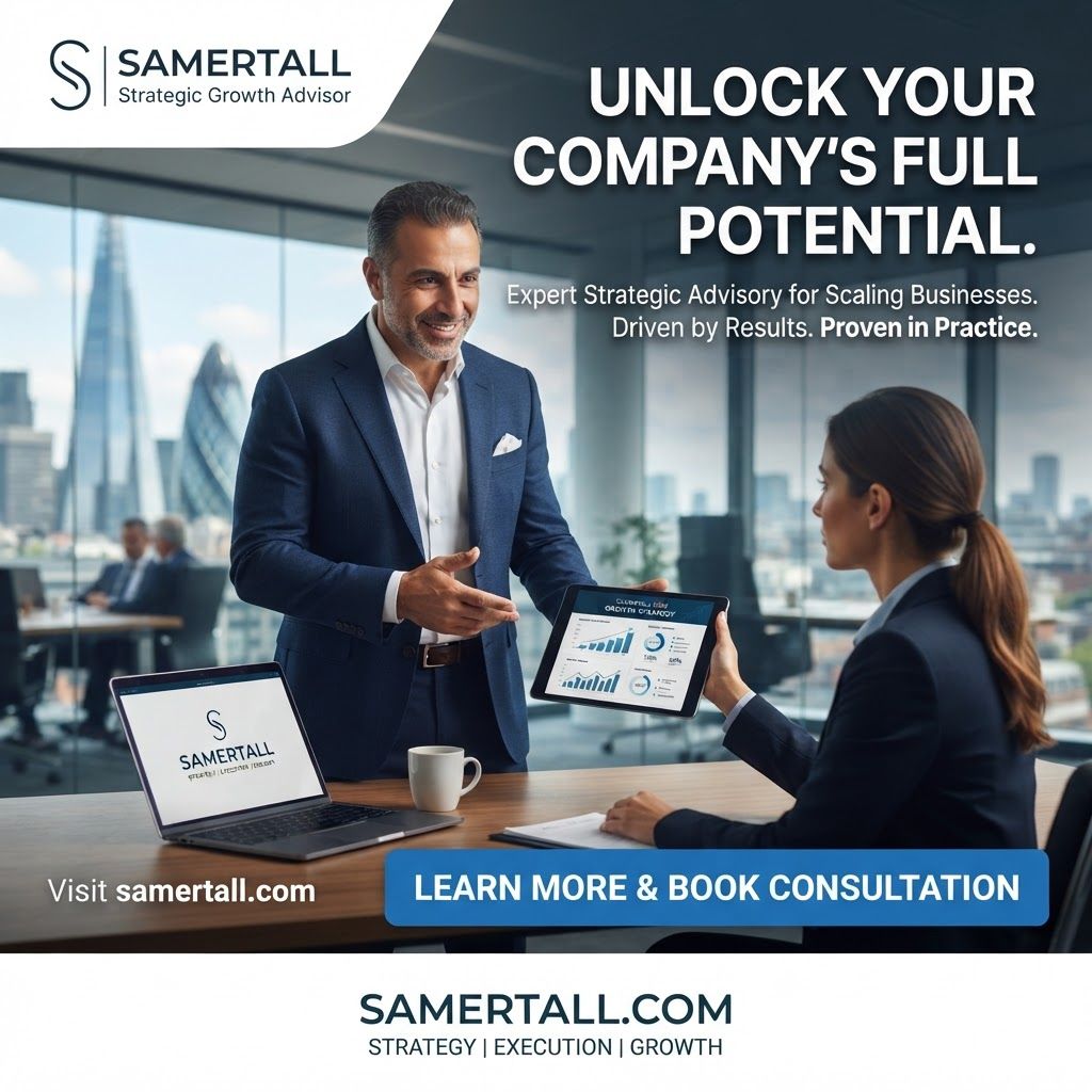 AI Design for generate linkedin ad for https://samertall.com/