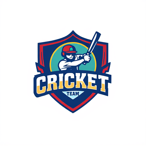 AI Design for Cricket team logo