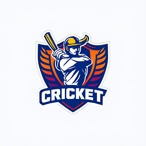 AI Design for Cricket team logo