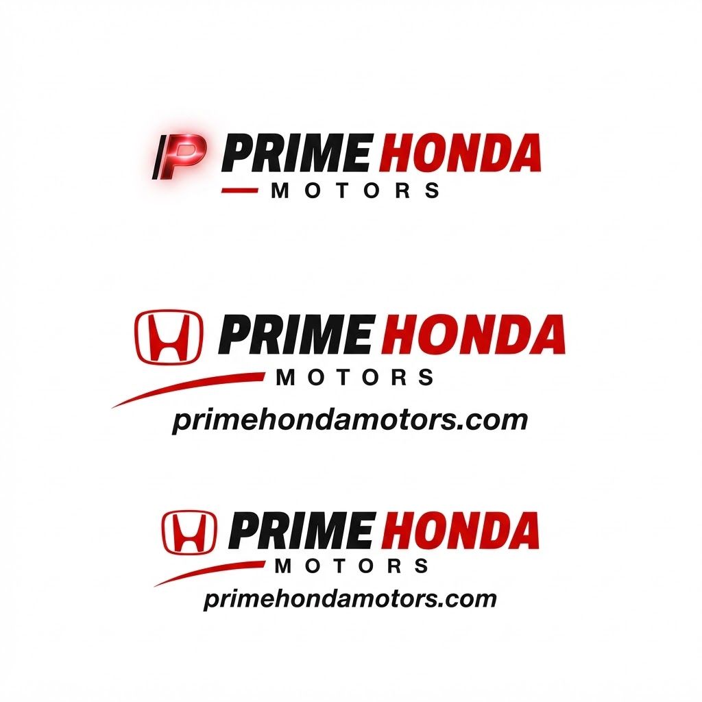 AI Design for CREAT A LOGO INTRO 
primehondamotors.com THIS IS OUR BRAND