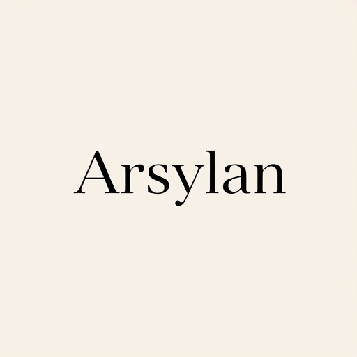 AI Design for design logo for fashion this name arsyalan choice, modern, and simple