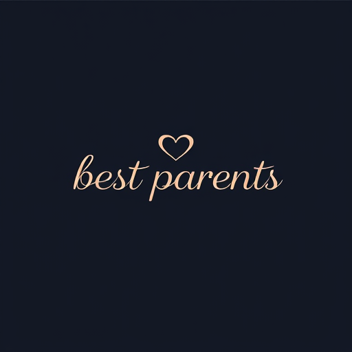 AI Design for make me a logo with the words "best parents". the logo should be elegant but simple