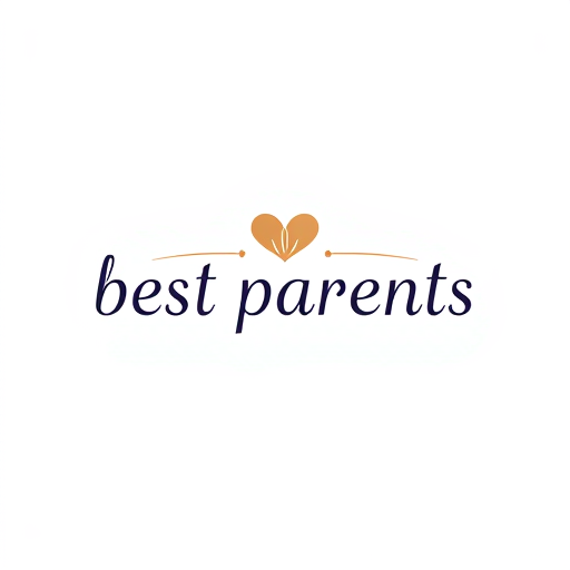 AI Design for make me a logo with the words "best parents". the logo should be elegant but simple