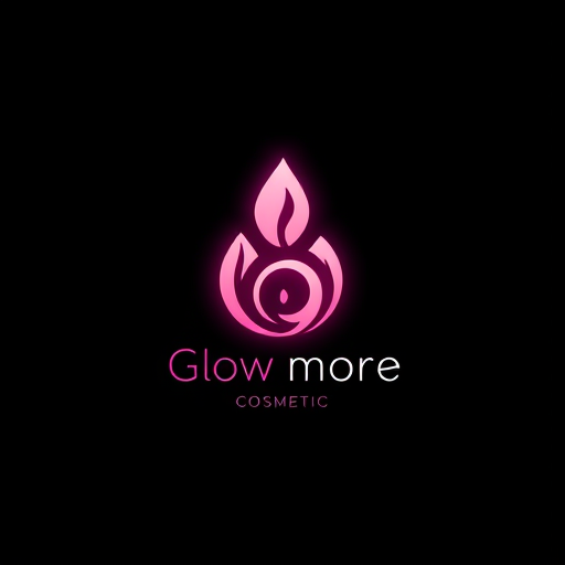 AI Design for glow more cosmetic logo