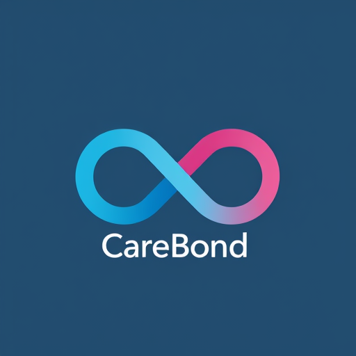AI Design for A Linked Infinity SymbolSuggests unbreakable trust and continuous care.The loops can represent patients and providers, connected through CareBond.