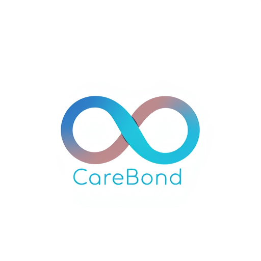 AI Design for A Linked Infinity SymbolSuggests unbreakable trust and continuous care.The loops can represent patients and providers, connected through CareBond.