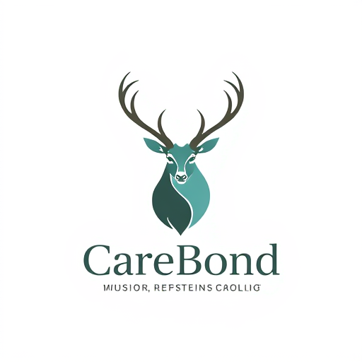 AI Design for A Deer with Intertwined AntlersRepresents grace, care, and connection.The intertwined antlers can symbolize the bond between health, trust, and well-being, reflecting CareBond’s mission.