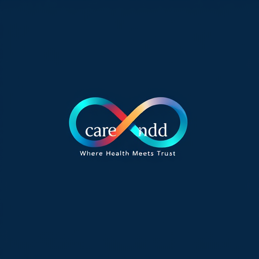 AI Design for A Linked Infinity SymbolSuggests unbreakable trust and continuous care.The loops can represent patients and providers, connected through CareBond. The company Name is CareBond and the line is Where Health Meets Trust