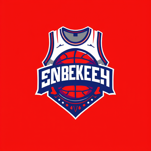 AI Design for basketball jersey