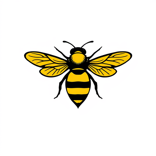 AI Design for bee yellowjacket