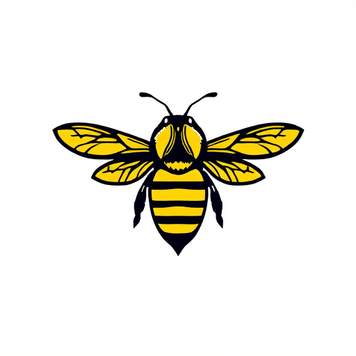 AI Design for bee yellowjacket