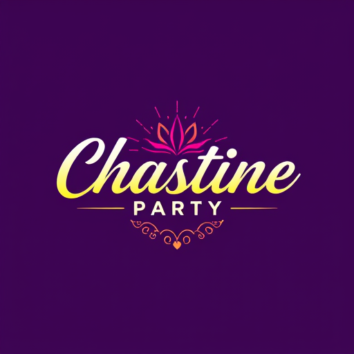 AI Design for make me a logo name chastine party needs