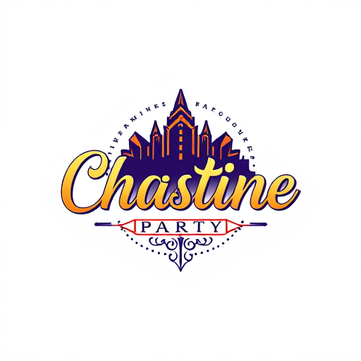 AI Design for make me a logo name chastine party needs