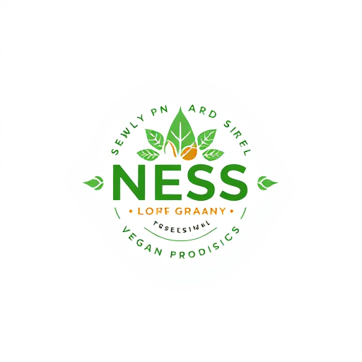 AI Design for 1 NESS COMPANY WITH TAGLINE COME TOGEHTER WITH SOME SAFE AND PEOTECTION ELEMENTS ITS A COMPANY WITH SELLS VEGAN PRODUCTS.