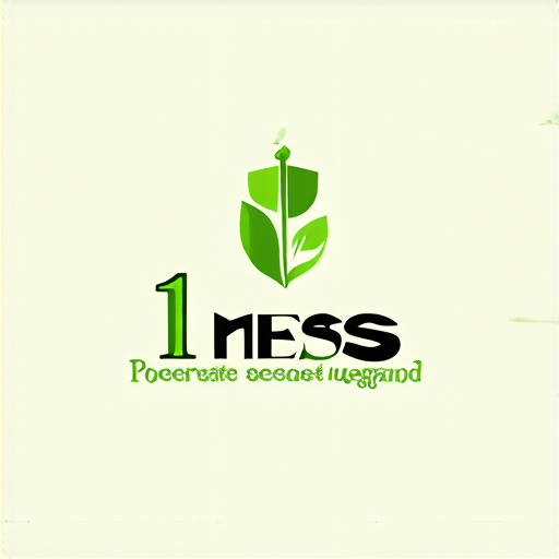 AI Design for CRAETE A LOGO FOR VEGAN PRODUCT WITH THE COMPANY NAME 1 NESS AND TAGLINE COME TOGETHER WITH SOME PROTECTIVE AND SAFE ELEMENT