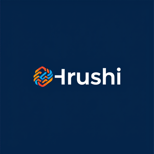 AI Design for i want to design my name logo for my personal portfolio so name is - Hrushi