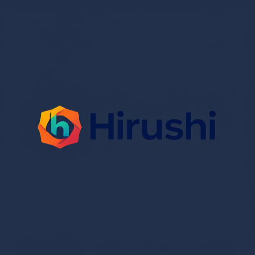 AI Design for i want to design my name logo for my personal portfolio so name is - Hrushi