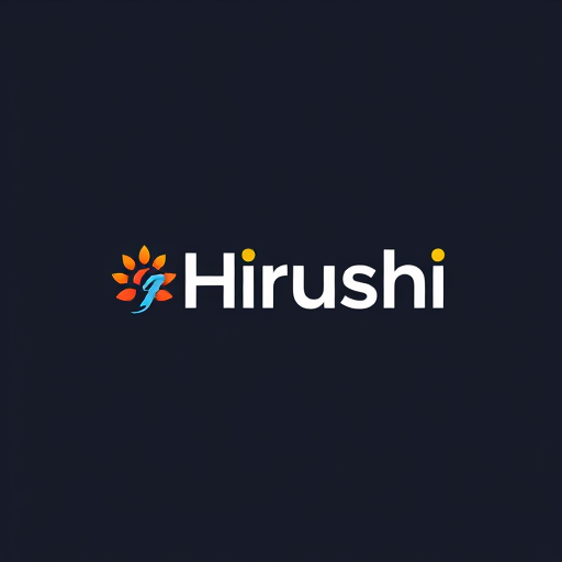 AI Design for i want to design my name logo for my personal portfolio so name is - Hrushi