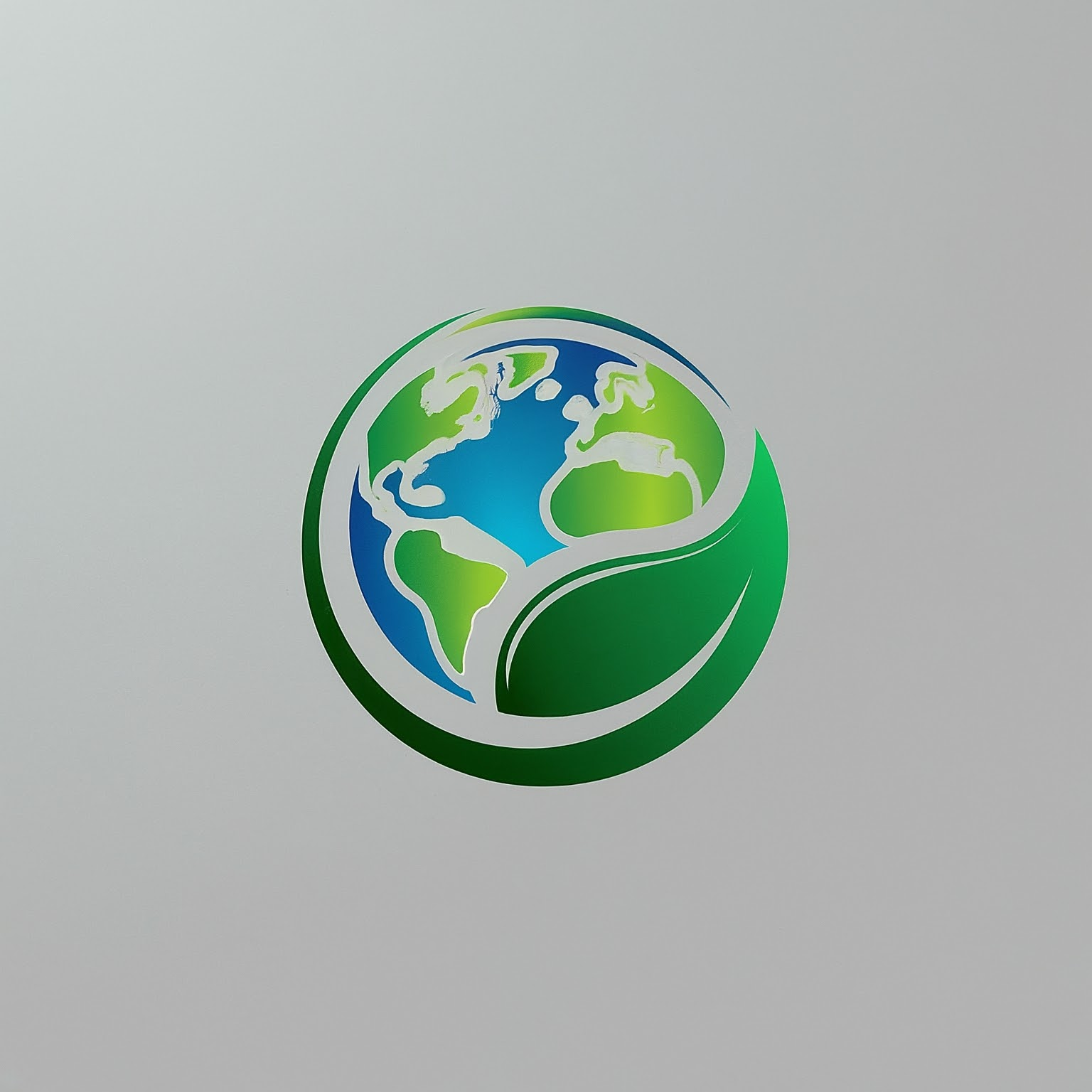 AI Design for logo save earth save life Realistic