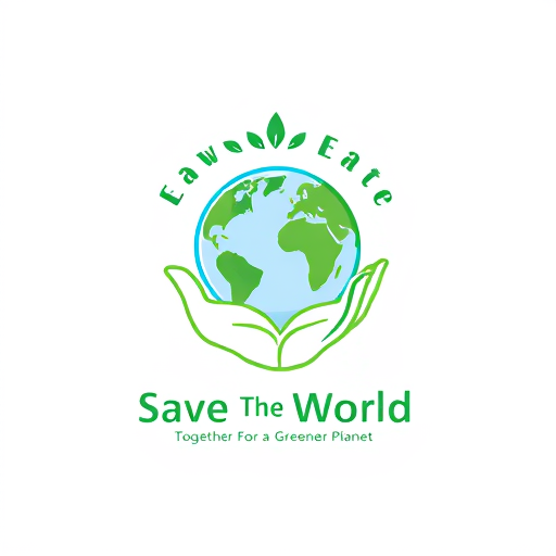 AI Design for Quote:Earth in hand: which symbolizes love and preservation.Use green and blue colors prominently with the image of the earth, as they represent the environment.Text:Your brand name ("Save The World" or "Save Earth") in a clear and bold font.You may want to add a tagline, such as "Together For a Greener Planet."Shape and style:The logo can be circular, because the Earth is round.You can add minimalist design icons like leaves, trees, or water ripples.Color indication:Keep green (for trees and the environment) and blue (for water and earth) as the main colors.