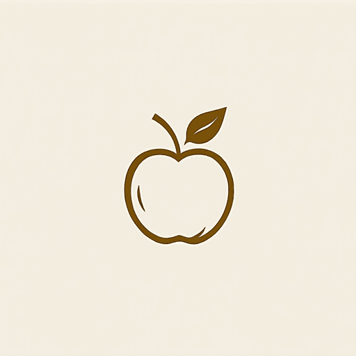 AI Design for "Create a luxurious and minimalistic logo for a yoga boutique studio named 'Golden Apple.' The design should feature a sleek, stylized apple that symbolizes luxury and vitality, incorporating elegant lines and simplicity. Use a refined color palette of white and gold to convey sophistication and tranquility. The logo should evoke a sense of awe and balance, suitable for high-end branding, signage, and marketing materials. Aim for a design that feels both modern and timeless, appealing to a clientele seeking a premium yoga/pilates experience."