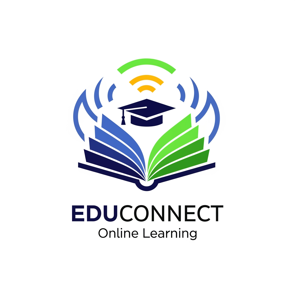 AI Design for education site logo
