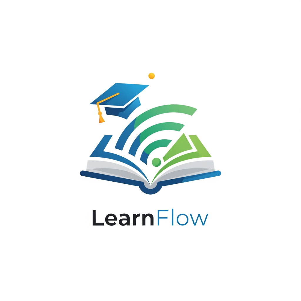 AI Design for education site logo