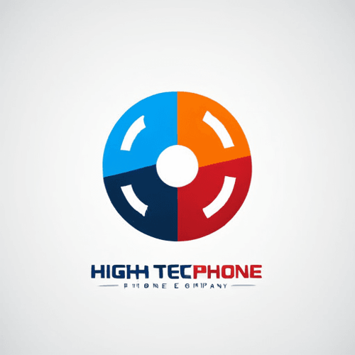AI Design for high tech phone company logo