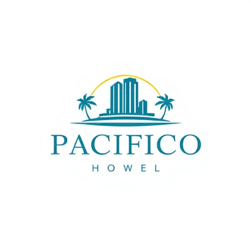 AI Design for hotel pacifico. wordmark
