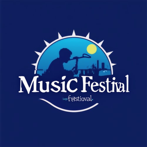 AI Design for Music Notes Festival