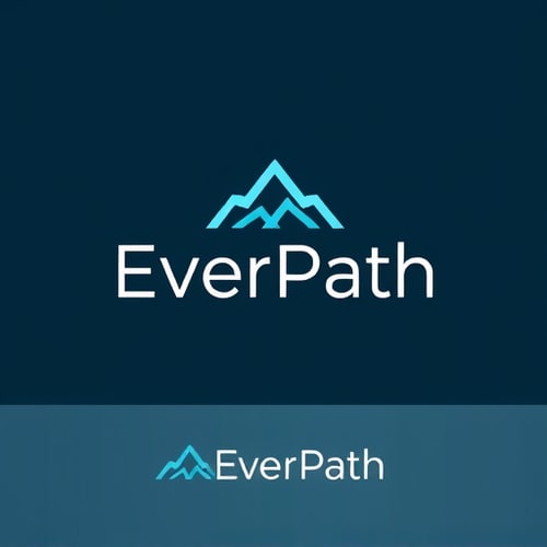 AI Design for We're embarking on an exciting journey to create a standout logo for EverPath Solutions