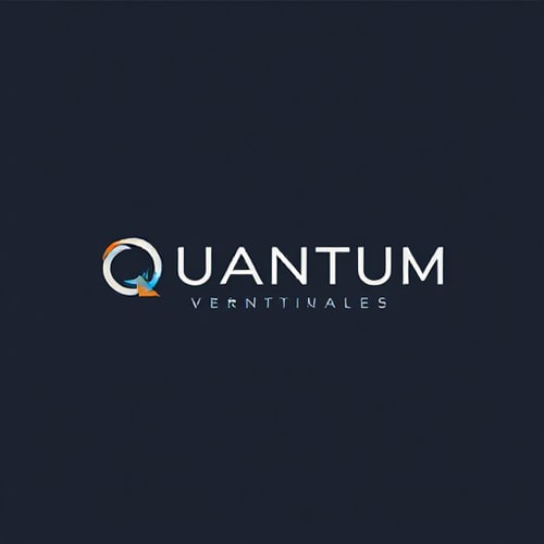 AI Design for Design a sleek and professional logo for "Quantum Ventures" with the tagline: "Innovate. Accelerate. Transform."