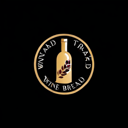 AI Design for wine and bread 